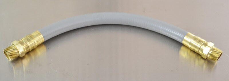 3/4" ID Flexible Natural Gas Grill Hose 