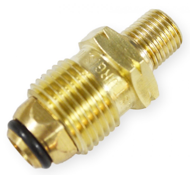 POL Tank Connector with Excess Flow Safety Device