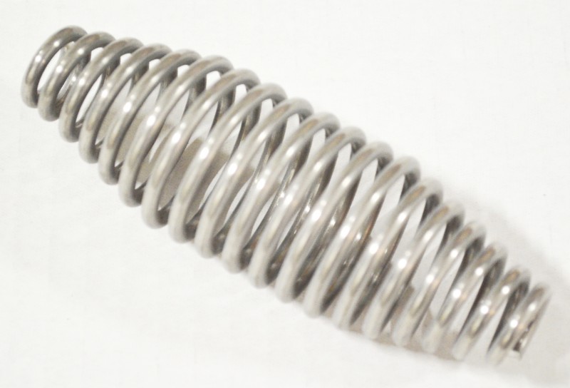 4 1/2 Inch 302 Stainless Steel Wire Spring Cool Touch Handle Grip w/ 1/2 Inch Core Diameter