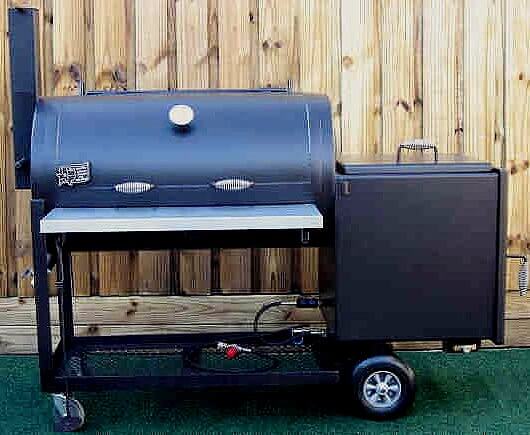 2442 deluxe smoker pit