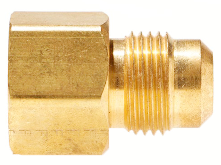 Male SAE Gas Flare x Female NPT Brass Adapter