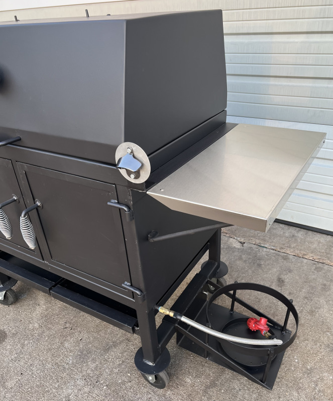 Gas Propane and Charcoal Grill