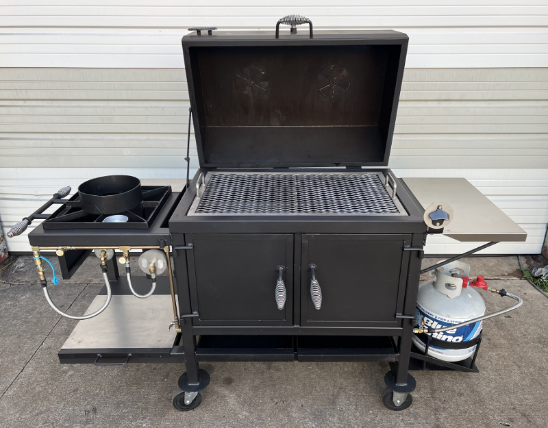 Gas Propane and Charcoal Grill