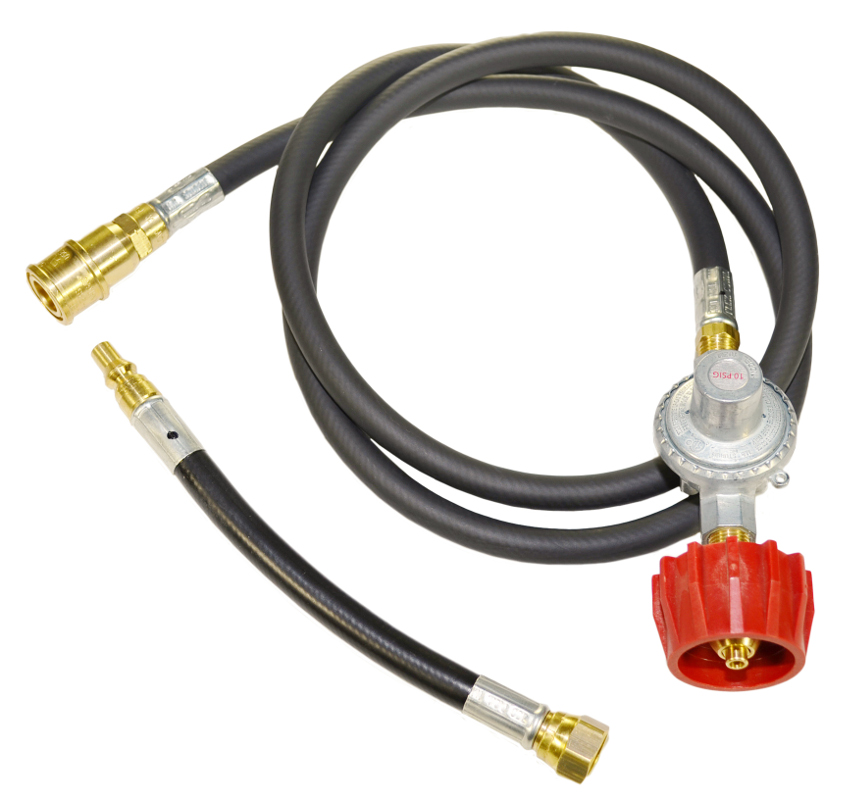 COM1 with Optional Red Acme fitting and QDC hose